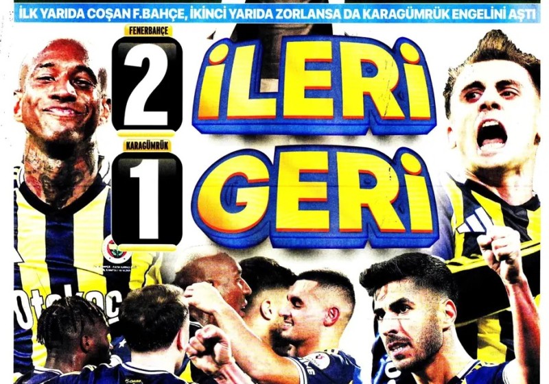 20 Ekim 2025 – Gazetelerde FENERBAHÇE
